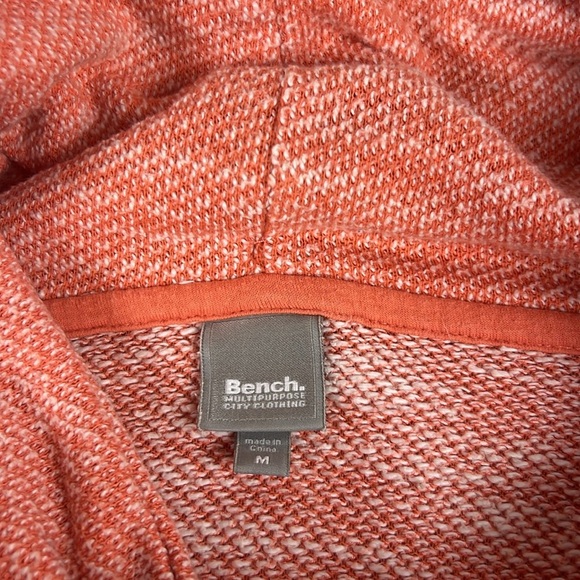 Bench Coastal Cluster Cowl Neck Terry Cloth Sweatshirt Kangaroo Pouch EUC‎ - Picture 9 of 15